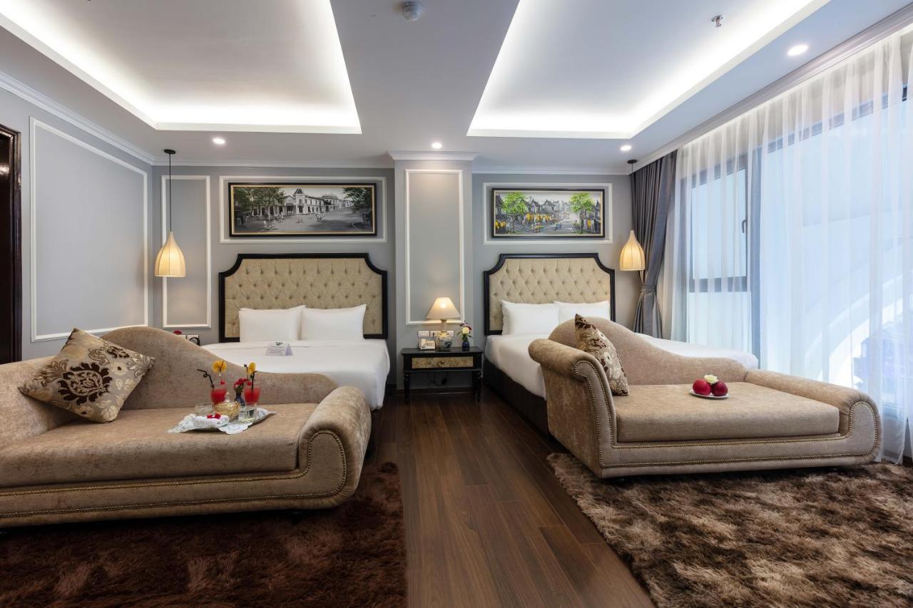 Babylon Premium Hotel & Spa Hanói Exterior foto